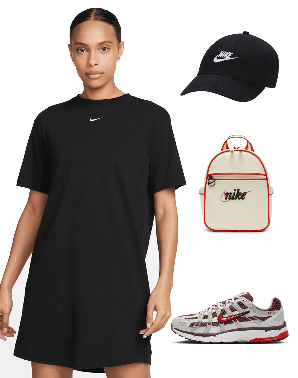 NIKE P 6000 rojas