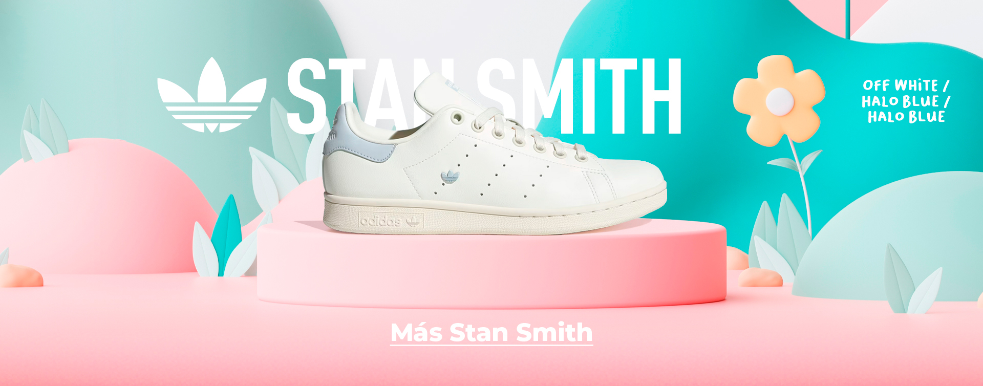 silueta zapatillas stan smith de adidas